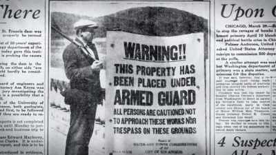 To locals, they were
an occupying army. - Flood in the Desert