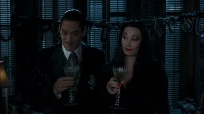 To mirth to merriment to manslaughter - Addams Family Values