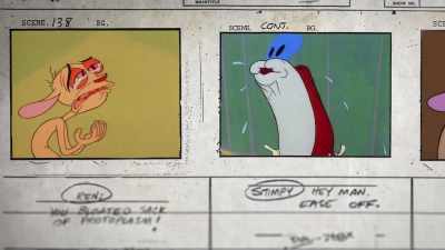 To me, it's not...
It wasn't shock at all. - Happy Happy Joy Joy: The Ren & Stimpy Story