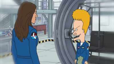 - To me, the most exciting
part is re-entry. - Beavis and Butt Head Do the Universe