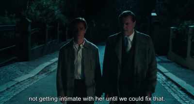 To not get intimate with
her until we can fix that.
. - Never Look Away