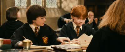 ...to not pay attention. - Harry Potter and the Philosopher's Stone