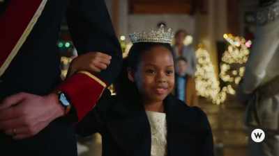 ♪ To open up my arms
and let it surround me ♪ - Inventing the Christmas Prince
