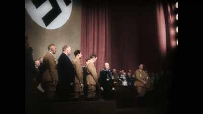 To our Führer, the savior and warrior... - Hitler and the Nazis: Evil on Trial