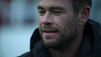 To prepare for the swim, - Limitless with Chris Hemsworth