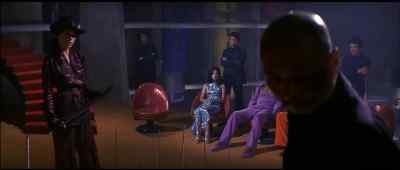 To prevent you from running. - Cleopatra Jones and the Casino of Gold
