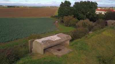 To protect them from aerial attack, - The Buildings That Fought Hitler