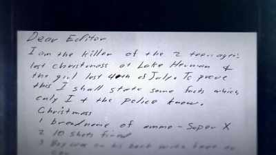 To prove this I shall
state some facts - Myth of the Zodiac Killer