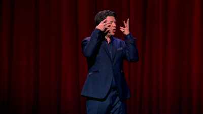 ...to reach your brain,
where the information has to go - Michael McIntyre: Showman