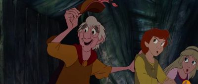 To rest on his young shoulders - The Black Cauldron