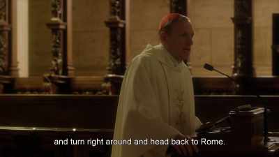 To say goodbye - The Young Pope