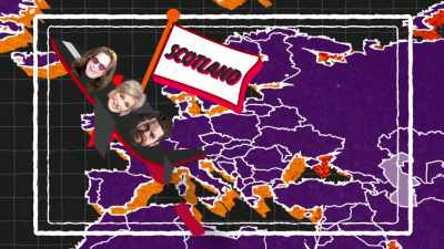 To see it, we're heading
to our next stop - The Osbournes Want to Believe