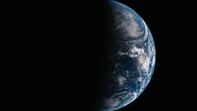 "To see the earth as it truly is, - Universe
