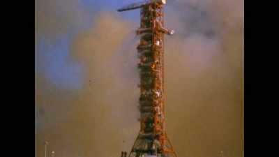 To see the launcher there
with nothing on it - Apollo: The Forgotten Films