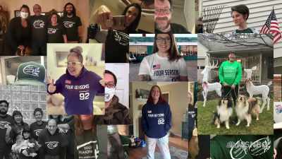 To selling merchandise.
We just started filling orders - Four Seasons Total Documentary
