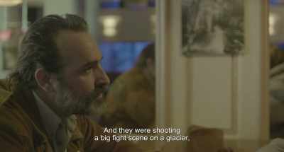 To shoot a fight scene
on a glacier, - Deerskin