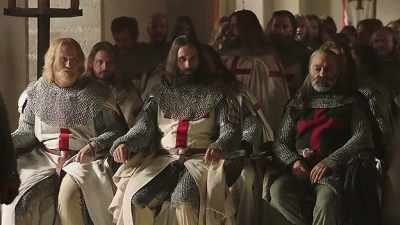 To solidify his pact
with the Saracen leader. - Knightfall