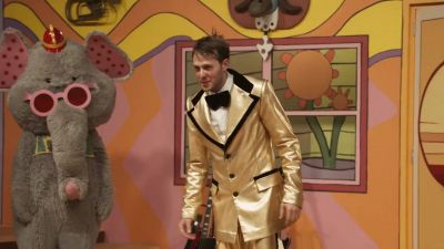 To spin the wheel of endings - The Banana Splits Movie