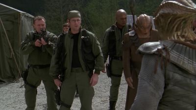 To surrender. - Stargate SG-1