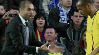 To tell a guy that used to do
maybe stuff or whatever, - Take the Ball, Pass the Ball
