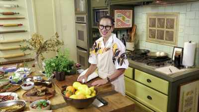 To thank Nancy for the lesson today, - Selena + Chef