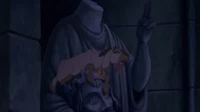 I'll never forget you EsmeraldaCome with me WhatTo the court of miracles Leave this placeOh noI'm never going back out there again You saw what happened todayNo This is where I belongAll right then I'll come to see youHere But the soldiers and Frollo I'll - The Hunchback of Notre Dame