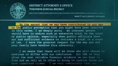 "To the extent that we may
have contributed - How It Really Happened
