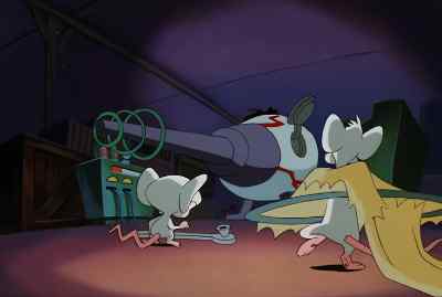 TO THE EYEBALL, PINKY. - Pinky and the Brain