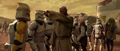 To the forward command centre take me - Star Wars: Episode II   Attack of the Clones