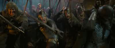 To the gate. - The Lord of the Rings: The Two Towers