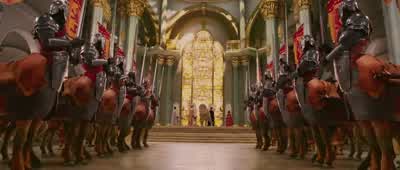 To the glistening Eastern SeaI give you Queen Lucy the ValiantTo the great Western WoodKing Edmund the JustTo the radiant Southern SunQueen Susan the GentleAnd to the clear Northern SkyI give you King Peterthe Magnificent - The Chronicles of Narnia: The Lion, the Witch and the Wardrobe