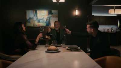 To the Maguires.
[glasses clink] - The Company You Keep