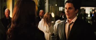 To the secure wing at Arkham. - Batman Begins
