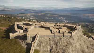 To the west, in mainland Greece, - Ancient Armageddon