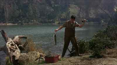 To think they call
this fishing fun. - Man's Favorite Sport?