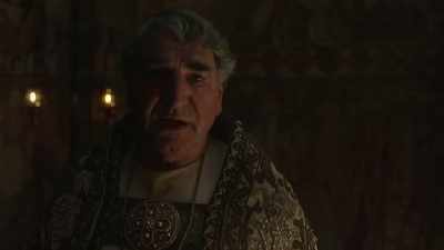 To those who would act
against God and his church, - Knightfall