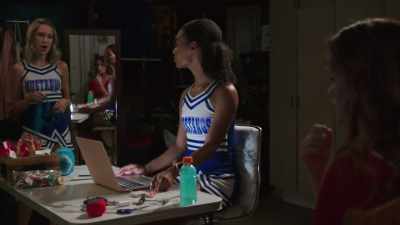 To tie coach evergreen
to the crimes, - Pom Poms and Payback