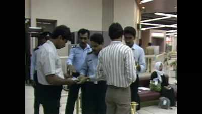To work it out was easy because
they had all checked in together - Hijacked: Flight 73