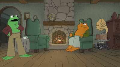Toad, where do you keepyour favorite slippers? - Frog and Toad