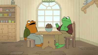 [Toad groans] - Frog and Toad