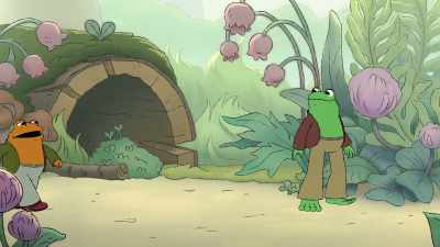 -Toad?-[grunting] - Frog and Toad