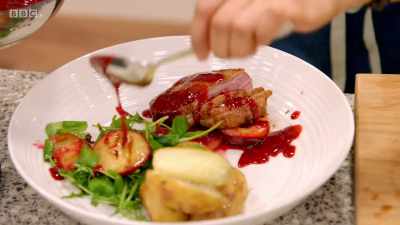 Tobi, get it on some sort of
receptacle. - Britain's Best Home Cook