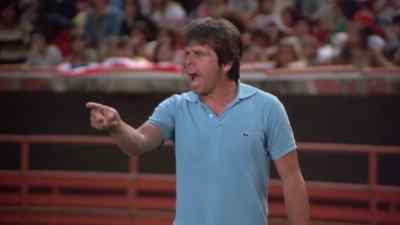 Toby! In the air, you go halfway. - The Bad News Bears in Breaking Training