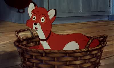 Tod! Well, what is it? What on earth? Widow, get out here! Why, Amos! What are you...? Where is he? - The Fox and the Hound