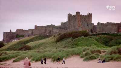 Today an impressive Norman castle - Curse of the Ancients with Alice Roberts