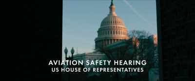 Today, appearing before
the House Transportation Committee - Flight/Risk