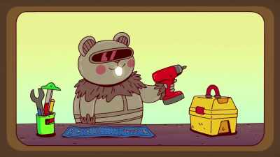 Today, we are going to
build with a drill. - ThunderCats Roar