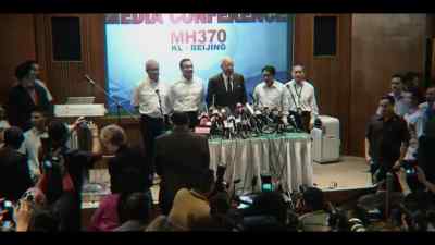 Today, based on
new satellite communication... - MH370: The Plane That Disappeared