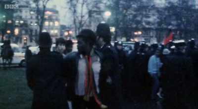 Today, Black groups staged a
protest march to Blackfriars Bridge. - Uprising