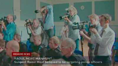 Today detectives revealed
that Moat contacted police - The Hunt for Raoul Moat